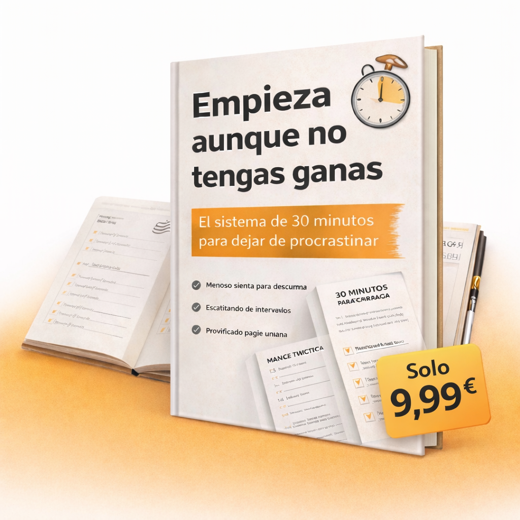 Plan De 7 Días Para Dejar De Procrastinar y Empezar A Actuar